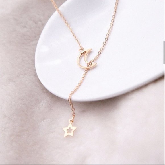Gold Star Necklace Gold Star Necklace Gold Star Necklace Star Necklace Necklace - Picture 3 of 7